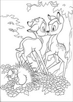 coloring page Bambi 2